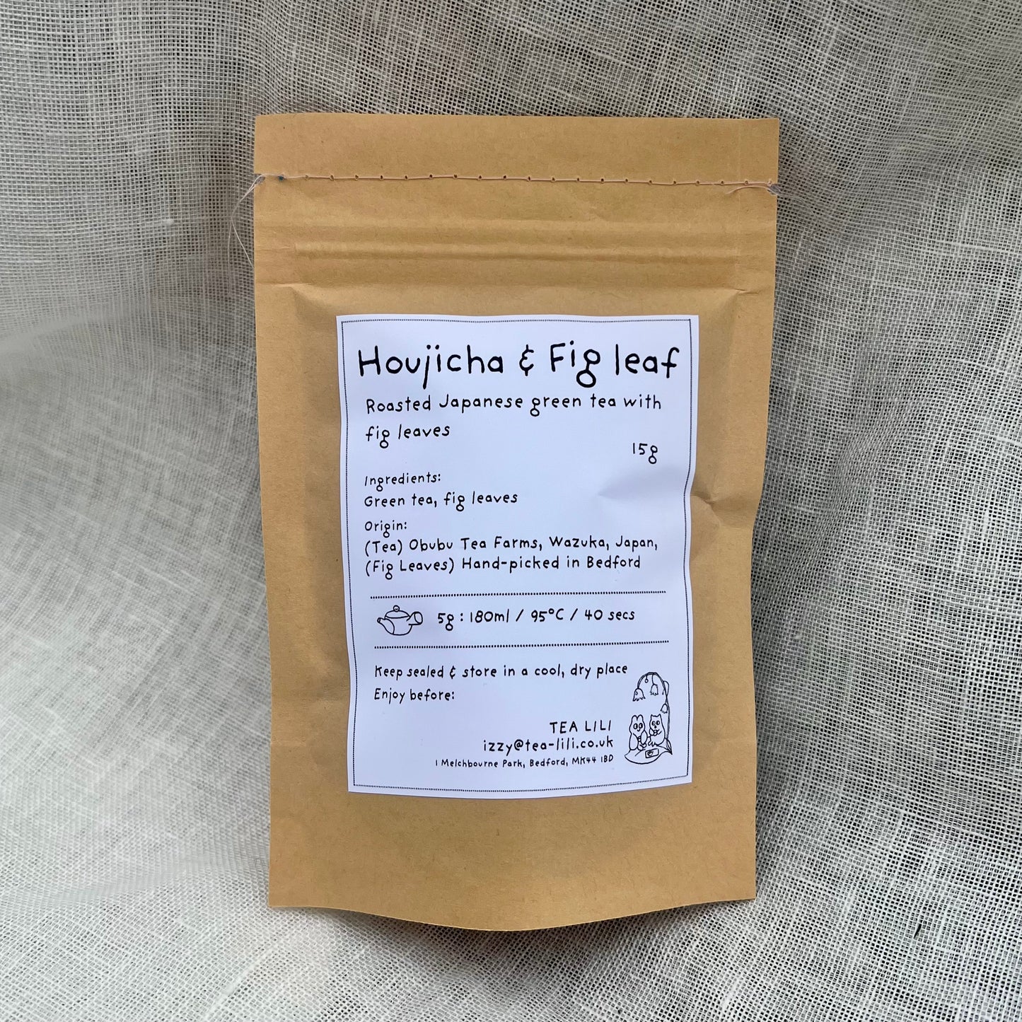 Houjicha & Fig Leaf