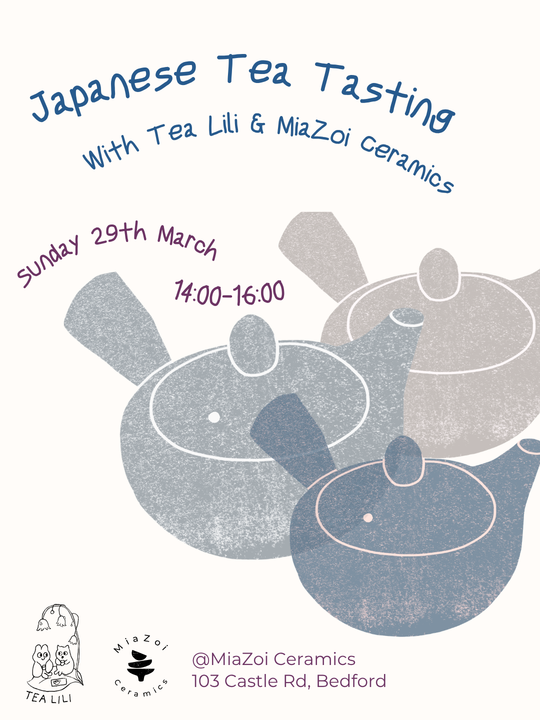 Japanese Tea Tasting with Tea Lili & MiaZoi